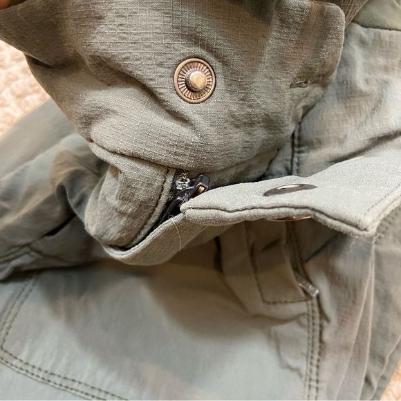 Athleta Brand Green Cinch Hem Athletic Pants Size 4 - Picture 8 of 9